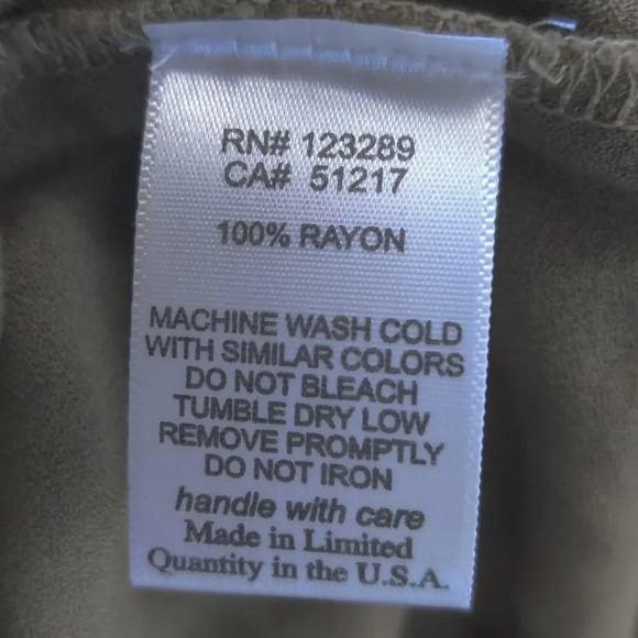 Michael Lauren Revolve Olive Sleeveless Button Up Shirt S Gauzy Top Hi-Low Soft - Picture 7 of 9